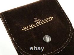 10 Jaeger-LeCoultre Boîtier Service Pochette Sac Marron Monoposto Montre Boîtier