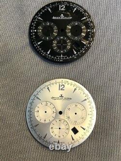 1538120 Jaeger Lecoultre Master Control 1538470 Lot Dial Used Chronographe Black