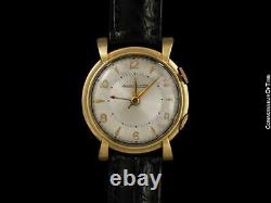 1952 Jaeger-LeCoultre Vintage Hommes Rare 18K Plaqué Or Memovox Only 2000 Made