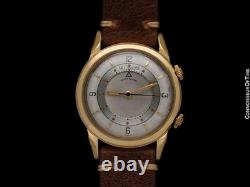 1955 Jaeger-LeCoultre Memovox Vintage Hommes Réveil Poignet 10K or Rempli