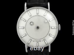 1957 Jaeger-LeCoultre Vacheron & Constantin Mystery Cadran, 14K Or & Diamant