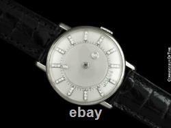 1958 Jaeger-LeCoultre/Vacheron & Constantin Diamant Mystery Cadran, 14K or Blanc