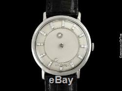 1963 Jaeger-Lecoultre Galaxy Diamant Mystery Cadran, 14ct Blanc or Mint