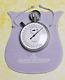 (2430ER) VINTAGE RARE Pocket Watch TIMER JAEGER 1/10 Second SWISS Cal R320