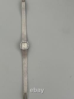 4289- Montre Jaeger Lecoultre Or Gris Diamants