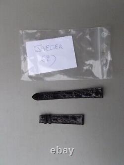 Ancien bracelet de montre en cuir JAEGER 15 mm neuf sans boite (2)