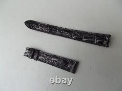 Ancien bracelet de montre en cuir JAEGER 15 mm neuf sans boite (2)