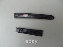 Ancien bracelet de montre en cuir JAEGER 15 mm neuf sans boite (2)