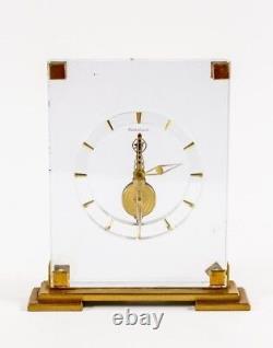 Belle horloge vintage Jaeger LeCoultre avec mouvement squelette