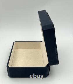 Boîte Pour Montres Jaeger-LeCoultre Vintage Bleu Marine 17x13x7cm, Rare