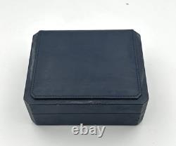 Boîte Pour Montres Jaeger-LeCoultre Vintage Bleu Marine 17x13x7cm, Rare
