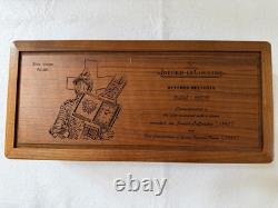 Boîte de présentation en bois Jaeger LeCoultre Reverso Helvetia Limited 150