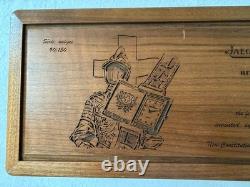 Boîte de présentation en bois Jaeger LeCoultre Reverso Helvetia Limited 150