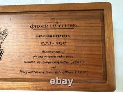 Boîte de présentation en bois Jaeger LeCoultre Reverso Helvetia Limited 150