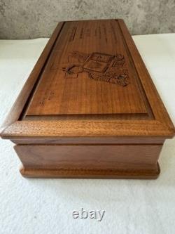Boîte de présentation en bois Jaeger LeCoultre Reverso Helvetia Limited 150