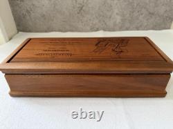 Boîte de présentation en bois Jaeger LeCoultre Reverso Helvetia Limited 150