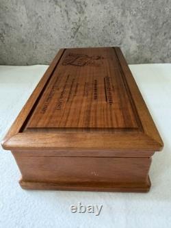 Boîte de présentation en bois Jaeger LeCoultre Reverso Helvetia Limited 150