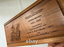 Boîte de présentation en bois Jaeger LeCoultre Reverso Helvetia Limited 150