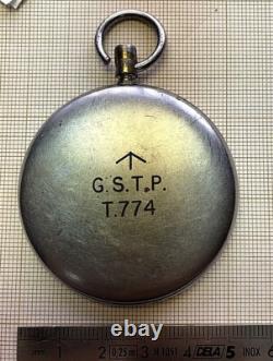 Boite montre Jaeger Le Coultre 467 2 case Military GSTP Pocket Watch gousset 4