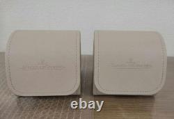 Boîtier de montre Jaeger-LeCoultre boite vide deux pochettes de voyage