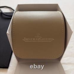 Boîtier de montre-bracelet Jaeger LeCoultre boîte de voyage beige inutilisé