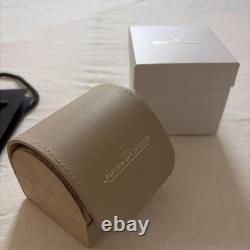 Boîtier de montre-bracelet Jaeger LeCoultre boîte de voyage beige inutilisé