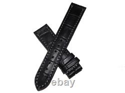 Bracelet Alligator 21mm / 18mm Pour montre Jaeger LeCoultre