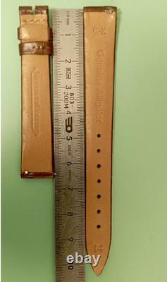 Bracelet Jaeger LeCoultre 14 mm cuir alligator