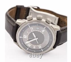 Bracelet Jaeger Lecoultre Aston Martin Leather Watch Strap Brown 22/18 NOS