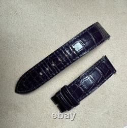 Bracelet Montre Jaeger-LeCoultre Reverso 18 mm, 2 Pièces, Cuir Violet