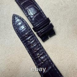 Bracelet Montre Jaeger-LeCoultre Reverso 18 mm, 2 Pièces, Cuir Violet