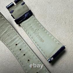 Bracelet Montre Jaeger-LeCoultre Reverso 18 mm, 2 Pièces, Cuir Violet