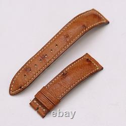 Bracelet de montre Jaeger LeCoultre authentique 15 mm cuir marron femmes #681