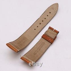 Bracelet de montre Jaeger LeCoultre authentique 15 mm cuir marron femmes #681