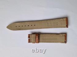 Bracelet de montre Jarger Lecoultre 17mm Cuir d'Autruche 17x16mm Jaeger Strap