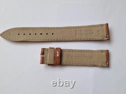 Bracelet de montre Jarger Lecoultre 17mm Cuir d'Autruche 17x16mm Jaeger Strap