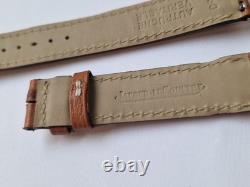 Bracelet de montre Jarger Lecoultre 17mm Cuir d'Autruche 17x16mm Jaeger Strap