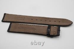 Bracelet en cuir croco Jaeger LeCoultre 16 mm