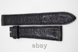 Bracelet en cuir croco Jaeger LeCoultre 16 mm