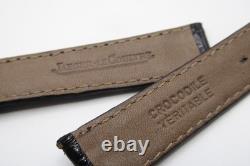 Bracelet en cuir croco Jaeger LeCoultre 16 mm