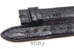 Bracelet en cuir croco Jaeger LeCoultre 16 mm