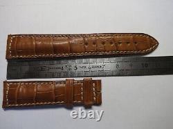 Bracelet montre 18mm crocodile Jaeger Lecoultre reverso memovox