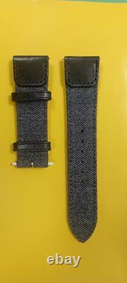 Bracelet montre Jaeger-LeCoultre Fagliano 20mm Gris Authentique / Neuf
