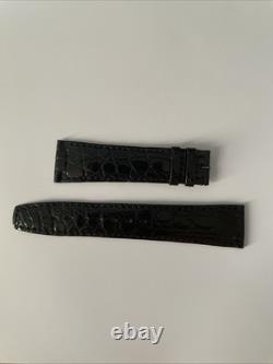 Bracelet montre Jaeger-LeCoultre cuir crocodile original très bon état