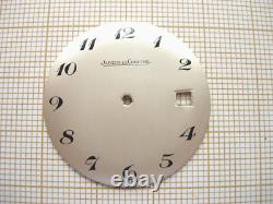 Cadran argenté DATE montre ancienne Jaeger LeCoultre Zifferblatt dial vintage