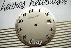 Cadran argenté date montre ancienne date Jaeger LeCoultre esfera? Dial