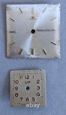 Cadran de montre Jaeger LeCoultre Lip mouvement montre zenith