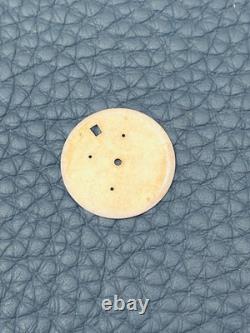 Cadran de montre Jaeger Lecoultre chronographe blanc/or T 26mm NAD sans pieds