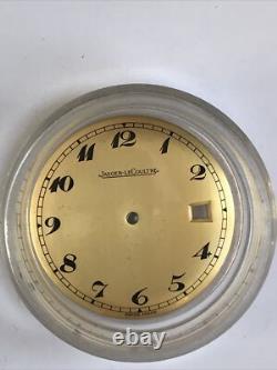 Cadran doré montre date Jaeger LeCoultre Le Coultre vintage Zifferblatt dial
