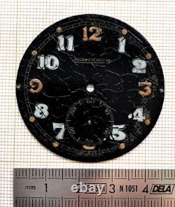 Cadran montre Jaeger Le Coultre 467 2 dial Military GSTP Pocket Watch gousset 1